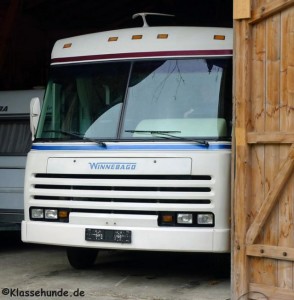Die Front des Winnebago