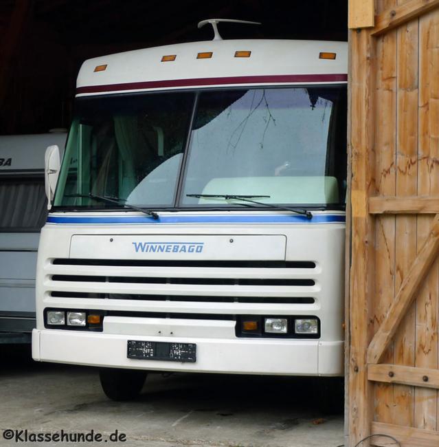 Die Front des Winnebago